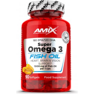 Amix Nutrition Super Omega 3 90 kapslí – Hledejceny.cz