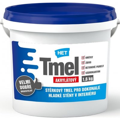 HET Akrylátový tmel 1,6 kg – Sleviste.cz