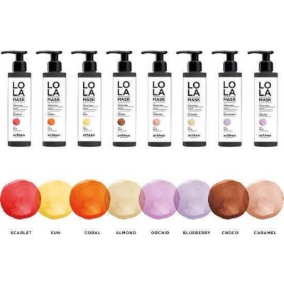 Artègo Lola Your Beauty Colour Mask intenzivní barvicí maska na vlasy Almond 200 ml – Sleviste.cz