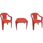 Ipae sada červená 2 židličky a stoleček – Zboží Mobilmania