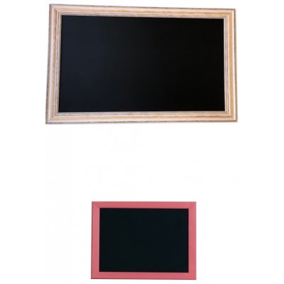 Toptabule.cz PRPROV Černá křídová tabule PREMIUM v provensálském dřevěném rámu 120 x 180 cm / magneticky – Zboží Mobilmania