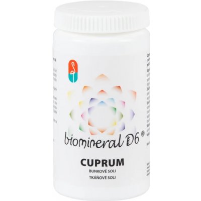 Biomineral D6 Měď cuprum 180 tablet – Hledejceny.cz