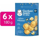 Nestlé Snacks máslové sušenky 6 x 180 g – Zboží Dáma