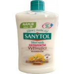 Sanytol vyživující Mandlové mléko & Mateří kašička dezinfekční mýdlo náhradní náplň 500 ml – Zboží Dáma