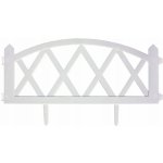 Aldotrade zahradní plůtek Garden 2,3m bílá – Hledejceny.cz