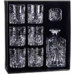 BOHEMIA karafa FIORE 0,85 l + 6 x 320 ml – Zboží Dáma