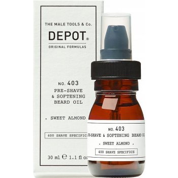 Depot NO.403 Pre-Shave & Softening Beard Oil olej na vousy 30 ml