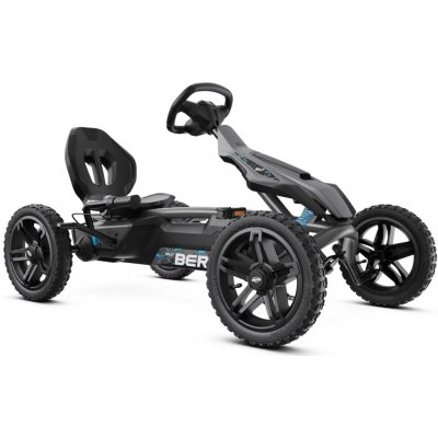 BERG Rally dětská šlapací motokára DRT Black 3 Gears – Zboží Mobilmania
