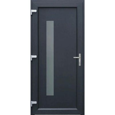 ASKO Vigo antracit sklo satinato levé 98 x 208 cm – Sleviste.cz