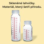 Sterifeed skleněná kojenecká láhev transparentní 120 ml – Zboží Dáma