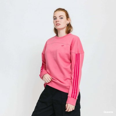 adidas Originals sweatshirt Pink – Zboží Mobilmania