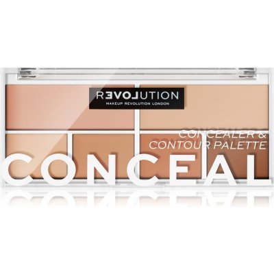 Revolution Relove Conceal Me paleta korektorů Light 2,8 g – Zboží Mobilmania