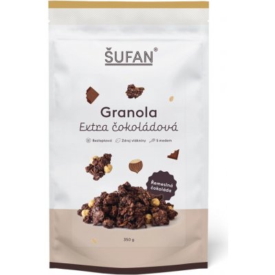 Šufan s.r.o. Granola extra čokoládová 350 g – Sleviste.cz