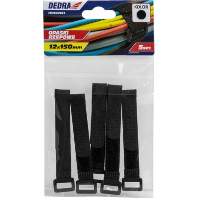 DEDRA 11RC12152 Pásky na suchý zip 12x150mm 10ks – Zboží Mobilmania
