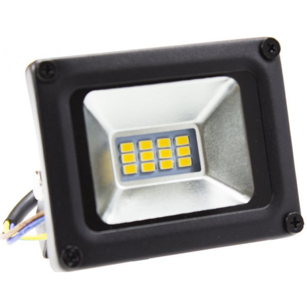 Zahradní lampa BERGE LED reflektor MICRO SMD 5730 10W 800L IP65 teplá bílá 3000K