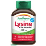 Jamieson Lysine + Zinc & Vitamin C 1000 mg 60 tablet – Hledejceny.cz