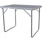 Aga MR2020 Skládací kempingový stolek 80x60x70 cm Šedý – Zboží Mobilmania