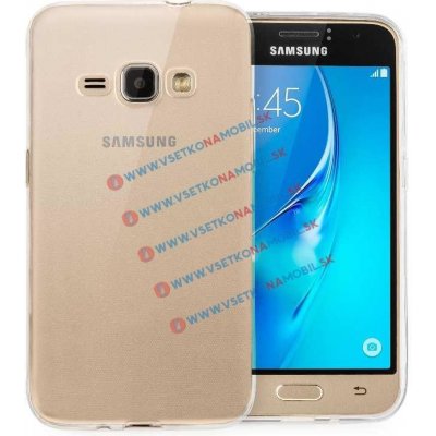 PROTEMIO 1611 Silikonový obal Samsung Galaxy J1 2016 průhledný