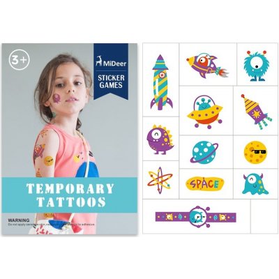 MiDeer tetování Mimozemšťané 12ks – Zboží Dáma