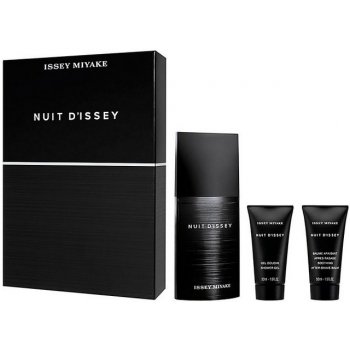 Issey Miyake Nuit D'Issey EDT 125 ml + sprchový gel 75 ml + balzám po holení 50 ml dárková sada