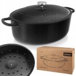 Orion pekáč s poklopem LITINA SMALT 42 x 27 cm – Zboží Dáma