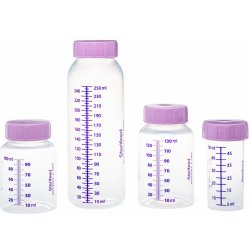 Sterifeed jednorázová plastová kojenecká láhev transparentní 100 ks 250 ml