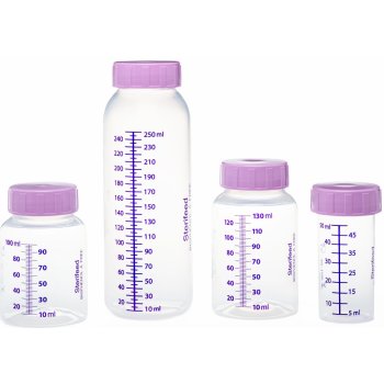 Sterifeed jednorázová plastová kojenecká láhev transparentní 100 ks 130 ml
