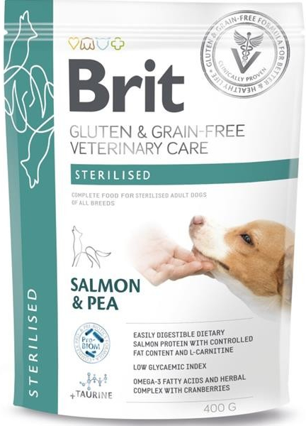 Brit Veterinary Diet Dog Gluten & Grain Free Sterilised 2 kg