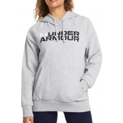 Under Armour mikina Rival Fleece Wordmark Hoodie-GRY 1386512-011