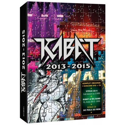 Kabát 2013-2015 3DVD+CD – Zboží Dáma