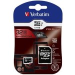 VERBATIM MicroSDHC 32 GB 44083 – Zboží Mobilmania