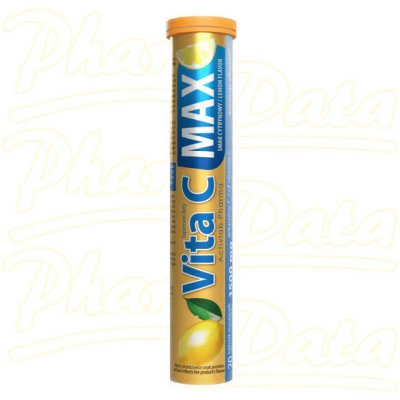 ActivLab Vita C MAX citron šumivé 20 tablet – Hledejceny.cz