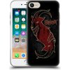 Pouzdro a kryt na mobilní telefon Apple Pouzdro HEAD CASE Apple iPhone 8 Slipknot - Rudý kozel