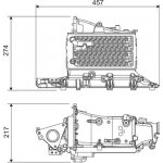 Chladič turba VALEO 818685