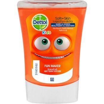 Dettol Kids Bavič mýdlo do bezdotykového dávkovače náhradní náplň 250 ml od  64 Kč - Heureka.cz