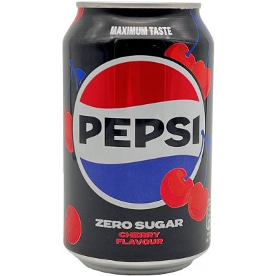 Pepsi Zero Sugar Cherry 330 ml – Zboží Dáma