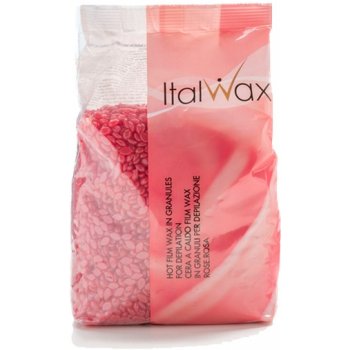 Italwax FilmWax depilační vosk samostržný voskové granule Růže 1 kg