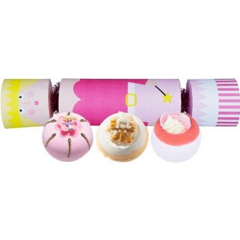 Bomb Cosmetics Fairy Godmother Cracker šumivá koule 3 x 160 g dárková sada