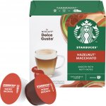 STARBUCKS Dolce Gusto Kapsle do kávovaru Hazelnut Macchiato 12 ks – Zboží Dáma