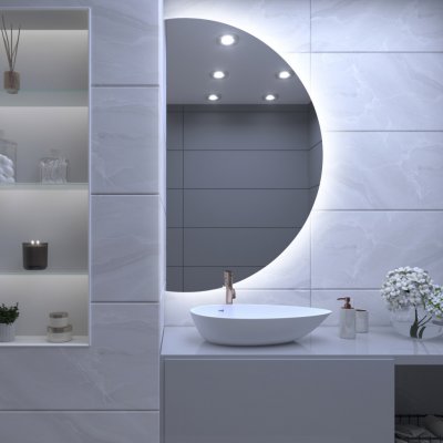 Artalo LED zrcadlo do koupelny A30 50 x 10 cm