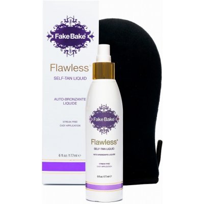 Fake Bake, Flawless Self-Tan Tekutý samoopalovací přípravek 177ml + rukavice – Zbozi.Blesk.cz