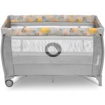 Lionelo Cestovní postýlka Stefi Plus 2023 Pink Yellow – Zboží Dáma