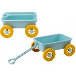 Lean Toys Pískový vozík na hračky Pastelově tyrkysová – Hledejceny.cz
