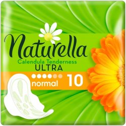 Naturella Calendula Tenderness ultra normal hygienické vložky s křidélky a jemnou vůní 10 ks