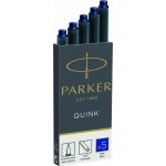 Parker Inkoustové bombičky modré 1502/0150384 5 ks – Zboží Živě