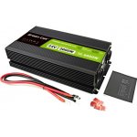 Green Cell INVGC24P3000LCD z 24V na 230V, 3000W/6000W - čistá sinusoida s LCD displejem | Zboží Auto