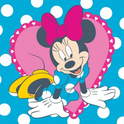 Faro Magický froté ručníček Minnie FR 052 100% 30 x 30 cm