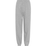 Neutral Volné tepláky z organické bavlny s elastickými manžetami tmavá melír šedá – Hledejceny.cz