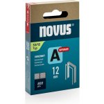 Novus | Spony A typ 53 pro ruční, elektrické a pneumatické sponkovačky Délky: 12 mm, Velikost balení: 800 ks – Zboží Mobilmania
