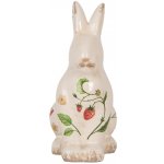 Keramická dekorace králík s jahůdkami Wild Strawberries M 13*10*21 cm – Hledejceny.cz